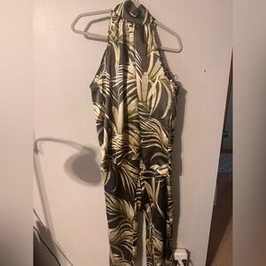 Rachel Zoe 2-piece tropical pants set NWOT